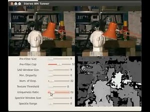 Stereo Correspondence OpenCV Block Matching Tuning