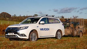 Brecon Beacons National Park goes green with plug-in hybrid Mitsubishi