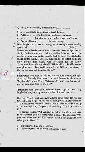 BLE Board Exam English Paper 2081 Overview