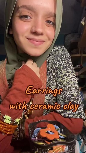 Handmade Ceramic Clay Earrings Tutorial