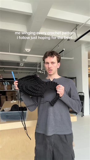 patterns are just a suggestion for me. #crochetpattern #beginnercrochet #crochethumor #knitting