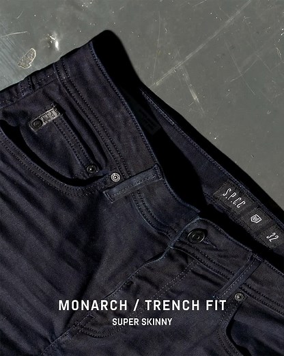 Monarch Trench Fit Jeans: Stylish & Comfortable