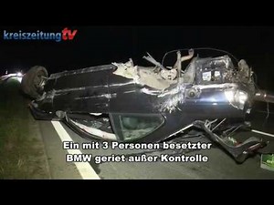 Schwerer Unfall mit drei Verletzten auf der B6 bei Lemke