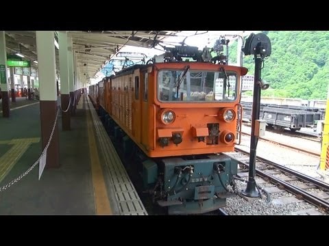 (車窓)黒部峡谷鉄道トロッコ列車 宇奈月→欅平