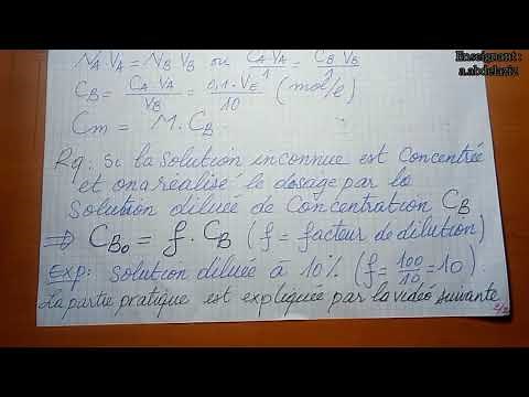 Dosage de NaOH par HCl (colorimétrie)