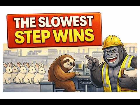 What is a Bottleneck in Manufacturing? (Industrial Engineering Basics)#FactoryOptimization #Manufact