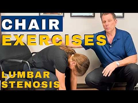 3 Best CHAIR Exercises for Lumbar Stenosis Relief | Dr John Zielonka Chiropractor In Ottawa, ON