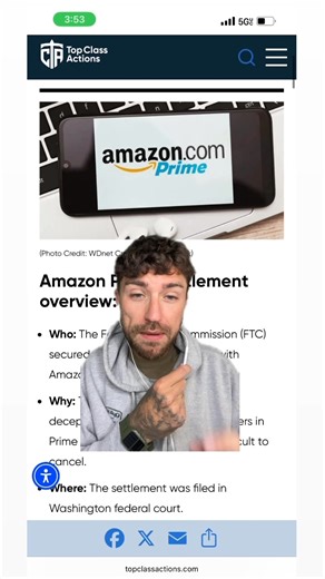 1M views · 9.5K reactions | Amazon Billion Dollar Class Action Settlment 勞 Who’s getting a piece ? | Reseller Resell | Facebook