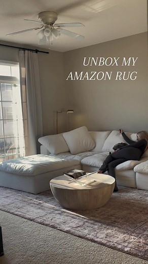 Amazon Rug Addiction: My Living Room Makeover