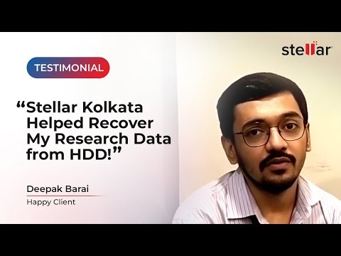 📹 How Stellar Recovered a Research Scholar’s Critical Data from a Toshiba Hard Disk