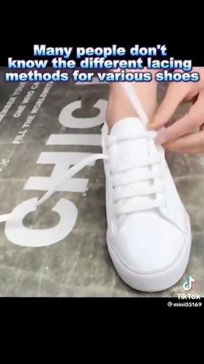 6.3K views · 23 reactions | Ibat ibang lacing methods for different shoe styles | Viral Spotted | Facebook