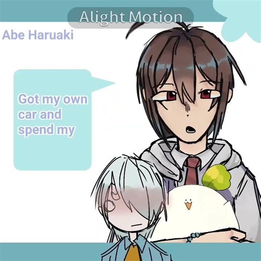 #YOHAJI || I just realized I forgot to move the abe haruaki text at the end 💔 #ship #miki #haruaki