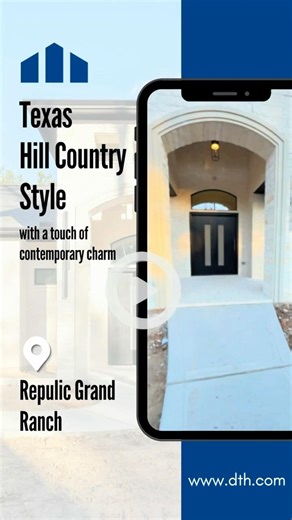 🏡 Texas Hill Country Style Home 3167 | Design Tech Homes | Republic Grand Ranch