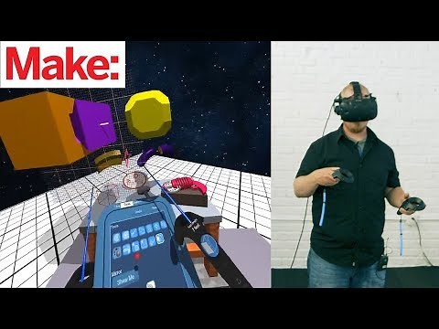 Ready Maker One: Introducing Make VR, a VR-based CAD System