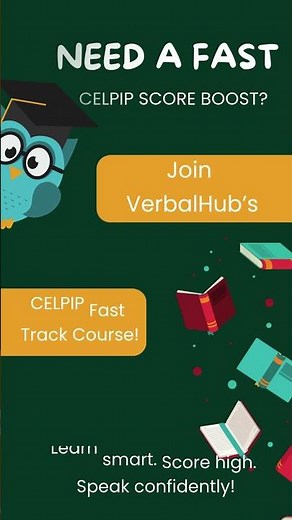 🚀 CELPIP Fast Track Course in 2 Weeks | VerbalHub | Score High Fast!