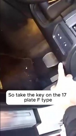 How To Start A 2017 Jaguar F-Type Using The Emergency Start Function