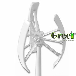 [Hot Item] 2kw Vertical Wind Energy Generator Low Noise Low Rpm Vertical Wind Turbine