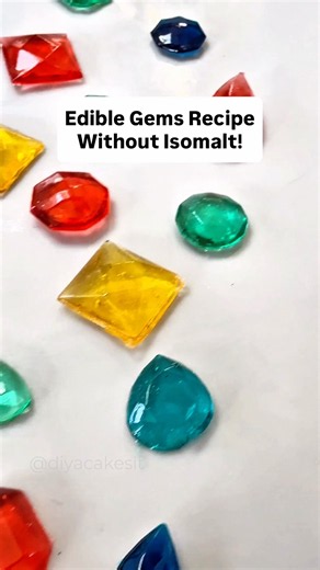 These Gemstones Are 100% Edible 💎 (No Isomalt!)