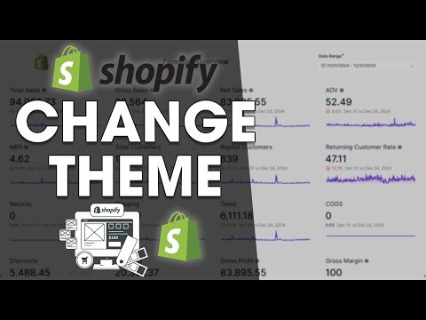 Shopify - How To Change Store Theme in Shopify Store (Easy)