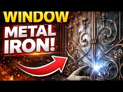 How to make Metal iron window #windows #ksaworks #decoration #artworks