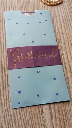 Create Amazing Eidi Envelopes in Minutes! #shorts​ #diy​ #envelope​ #eid​ #craft​ #papercraft​