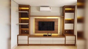 6K views · 51 reactions | Latest Wall Mounted TV Units | Modern Wall Unit | Tv Cabinet Design | Furniture ⛵ Discover the Latest Wall Mounted TV Units and Modern Wall Unit Design Ideas for Your Home! #TVUnitDesign #WallMountedTV #ModernWallUnit #HomeDecorIdeas #LivingRoomInspo #HomeInteriors #InteriorDesign #HomeDecor #TVCabinet #HomeEntertainment #DesignIdeas #HomeMakeover #LivingRoomDecor #TVWallMount #HomeStyle #ContemporaryDesign #ModernLiving #FurnitureSea | Golden Decor | Facebook