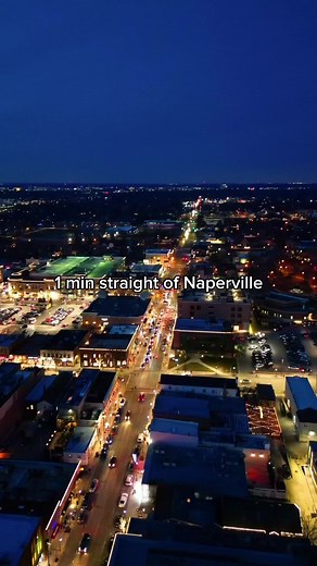 Exploring Downtown Naperville from Above