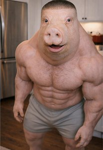 BIG G TESTO @uncleflexxxoriginal неплохо #pig #meme #ai #peptide #танец