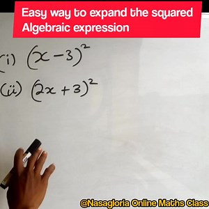 3.4K views · 46 reactions | Maths Trick in expansion #mathtricks #viralreels | Nasagloria Online Maths Class | Facebook