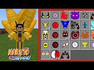 LANÇOU !! Novo Melhor ADDONS/MOD NARUTO STORM V 2.0 Para MCPE (Minecraft Pocket Edition)