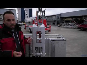 Anbau der Hubarbeitsbühne