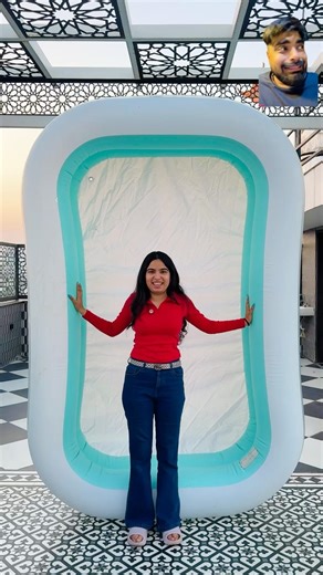 Toote Air Pump se Water Tub kaise fulayein ? 😱🌈🐬 #dushyantkukreja #shorts #ytshorts