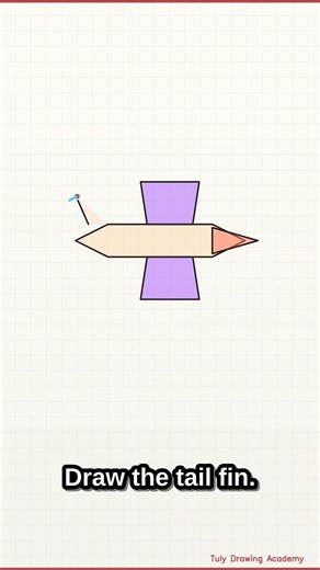 How to Draw an Airplane | Easy Step by Step | Tuly Drawing Academy #shorts