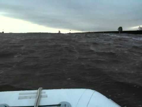 8 Ft Waves in 8 Ft Zodiac, Lake Superior