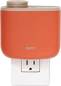 Aera Mini Home Fragrance Diffuser Plug-in: Smart Home App Aroma Control, Essential Oil & Aromatherapy, Hypoallergenic Scent Technology, Family & Pet Safe, Terracotta (Scent Capsules Sold Separately)