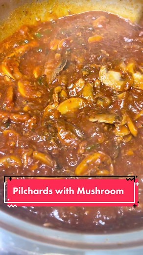 Delicious Pilchards with Mushroom Recipe