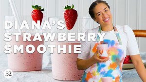 9.9K views · 118 reactions | Anita Shepherd of Anita's Yogurt guest hosts this week’s Genius Recipes where she shares Diana Yen’s refreshing strawberry rose smoothie. This delicious drink has three beautiful layers made with sweet strawberries, creamy coconut yogurt, fragrant rose water, and chia seeds. | Food52 | Facebook
