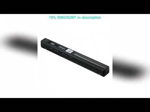 A must-have product! iScan Portable Scanner Mini Handheld Document Scanner A4 Book Scanner for JPG