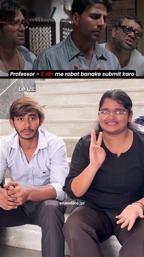 Robot assignment 😭🤣 #trending #students #collegelifememes #youtubeshorts #motivation #explorenow