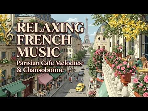 𝐏𝐀𝐑𝐈𝐒 𝐂𝐀𝐅𝐄́ 🗼 Relaxing French Music - Parisian Café Playlist & French Accordion