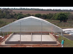 VIDEO DA CONSTRUÇÃO DO LEITO DE SECAGEM DA ETE DE PONTES GESTAL