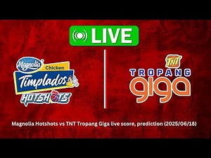 LIVE 🔴 Magnolia vs TNT | PBA 2025 | Live Score, Stats & Prediction