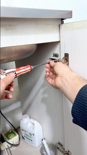 Fix Your Sagging Cabinet Doors in 10 Seconds! 🛠️