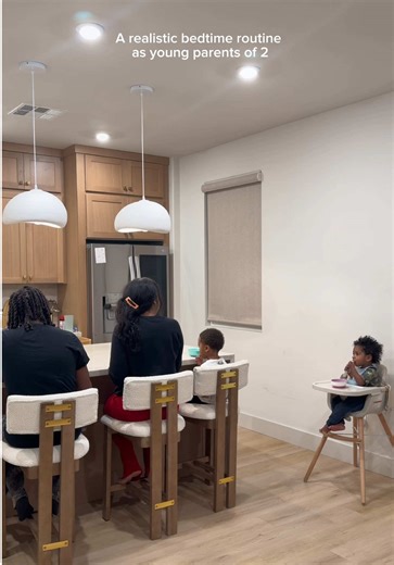 We try to get the kids in bed pretty early so we can have our alone time and even catch up on shows🥹🫶🏽