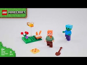 LEGO Minecraft 30732 Alex’s Campfire Conflict 📦 Unboxing & Speed Build