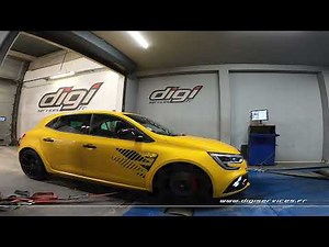 Renault Megane 4 RS Ultime 300cv EDC Reprogrammation Moteur @ 328cv Digiservices Paris 77 Dyno