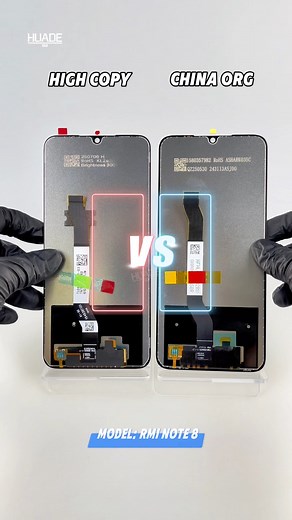 High Copy vs. China Original #redminote8 #LCD replacement: What’s the Difference? 🔍 #huadetechnology #PhoneRepair #phonerepairshop #xiaomi #redmi | Huade Lcd Alice