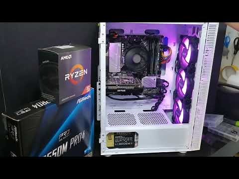 Asrock B550m Pro4 Short preview and assembly