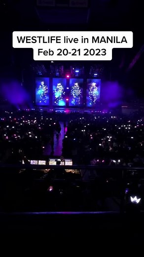 #Westlife live Araneta Coliseum Philippines Feb 2023