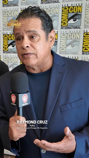 We had a wonderful time talking with the cast and creatives of Aztec Batman: Clash of Empires! 🙌 #Batman #AztecBatman | Warner Bros. TV